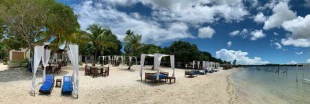 Lagoa paradisíaca em Jericoacoara