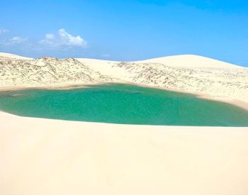 Lagoa entre as dunas